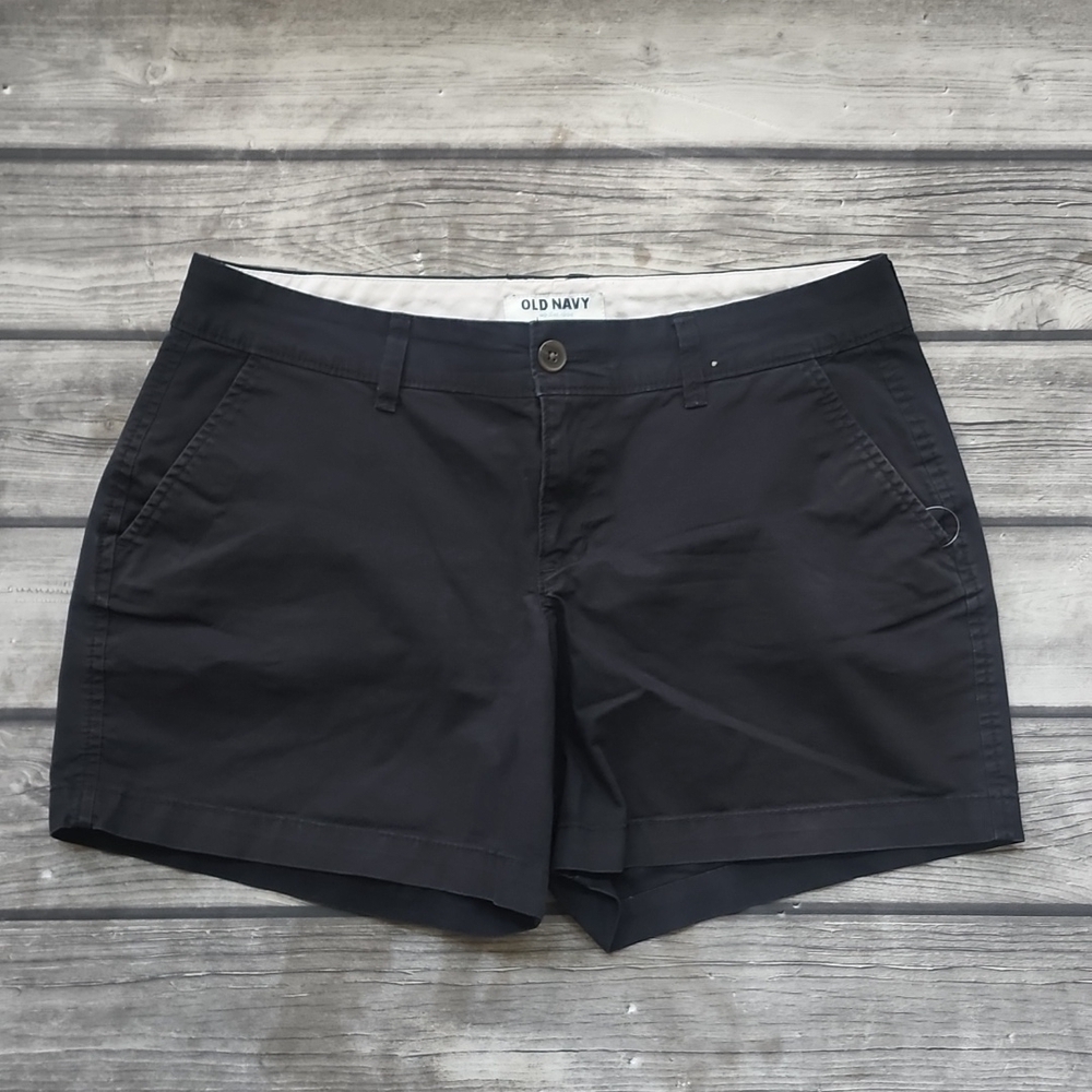 Old Navy Black Shorts Sz 6
